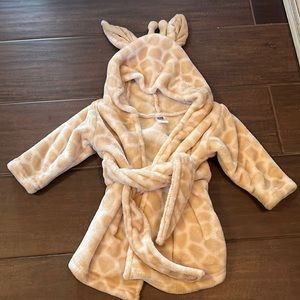 Fuzzy Giraffe Bathrobe